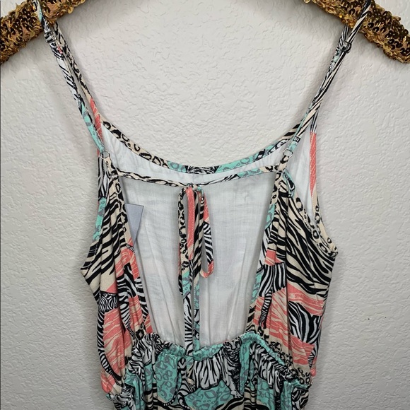 MINKPINK Safari Adventure Jungle Cutout Romper - Picture 5 of 6